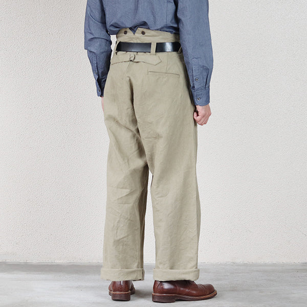 FRENCH WORK PANT HEMP CANVAS - Image 4