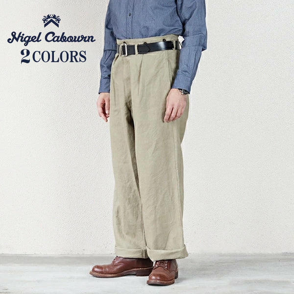 FRENCH WORK PANT HEMP CANVAS