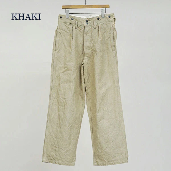 FRENCH WORK PANT HEMP CANVAS - Image 2