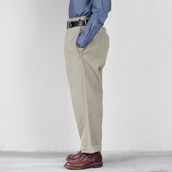 FRENCH WORK PANT HEMP CANVAS - Image 3