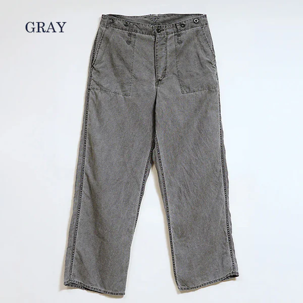 FRENCH WORK PANT LINEN CANVAS - Image 11
