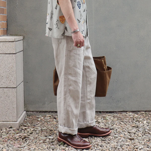 FRENCH WORK PANT LINEN CANVAS - Image 3