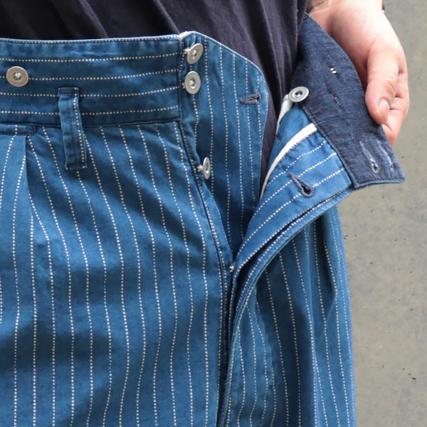 FRENCH WORK PANT WABASH DENIM / INDIGO - Image 10