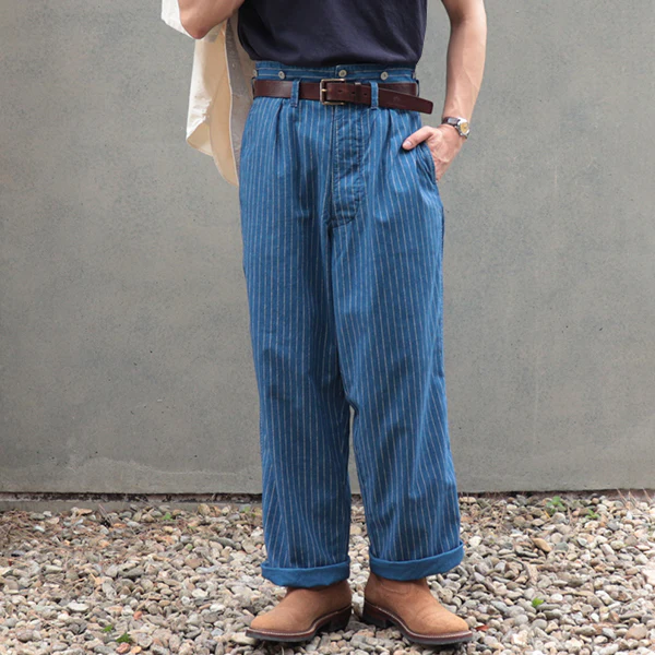 FRENCH WORK PANT WABASH DENIM / INDIGO - Image 2