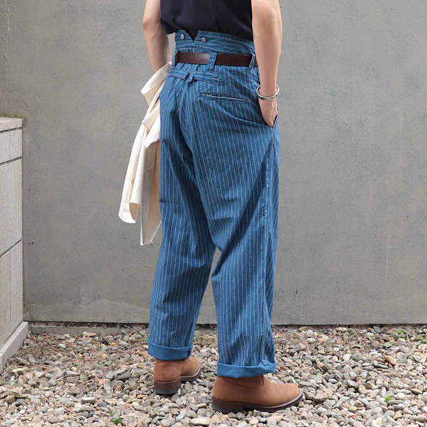 FRENCH WORK PANT WABASH DENIM / INDIGO - Image 4