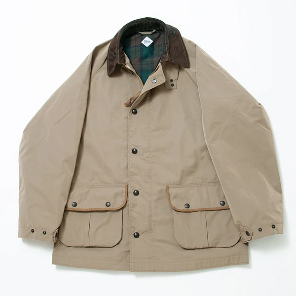 GALE HUNTER COAT / HIGH DENSITY ESTER GABARDINE / BEIGE KHAKI - Image 12