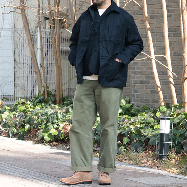 GAME JACKET / HIGH DENSITY COTTON GABARDINE / MIDNIGHT NAVY - Image 5
