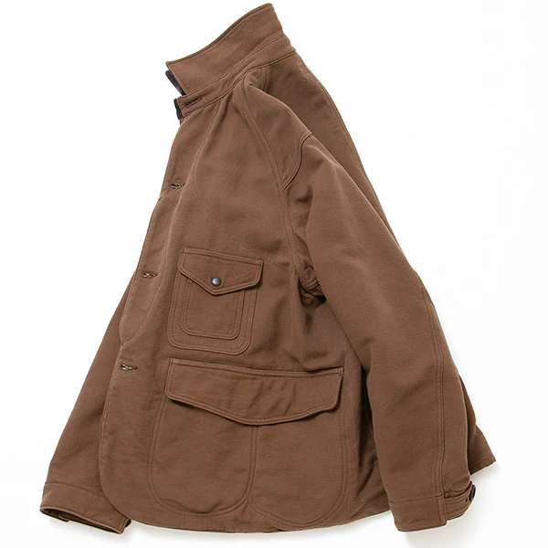 GAME JACKET / HUNTING DOBBY CLOTH / BROWN - Image 5