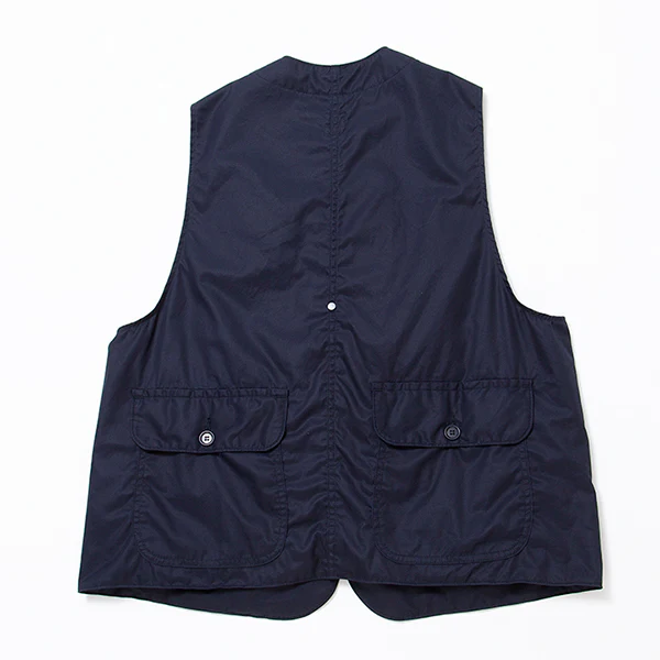 GAME VEST / HIGH DENSITY COTTON GABARDINE / MIDNIGHT NAVY - Image 13