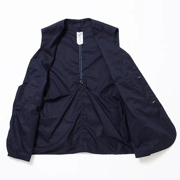 GAME VEST / HIGH DENSITY COTTON GABARDINE / MIDNIGHT NAVY - Image 14
