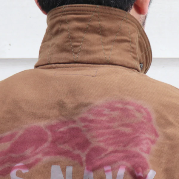 S-8 AVIATORS JACKET / GILMORE OIL CUSTOM MODEL / SEPIA BROWN - Image 11