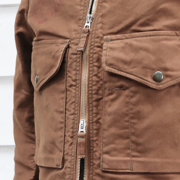 S-8 AVIATORS JACKET / GILMORE OIL CUSTOM MODEL / SEPIA BROWN - Image 18