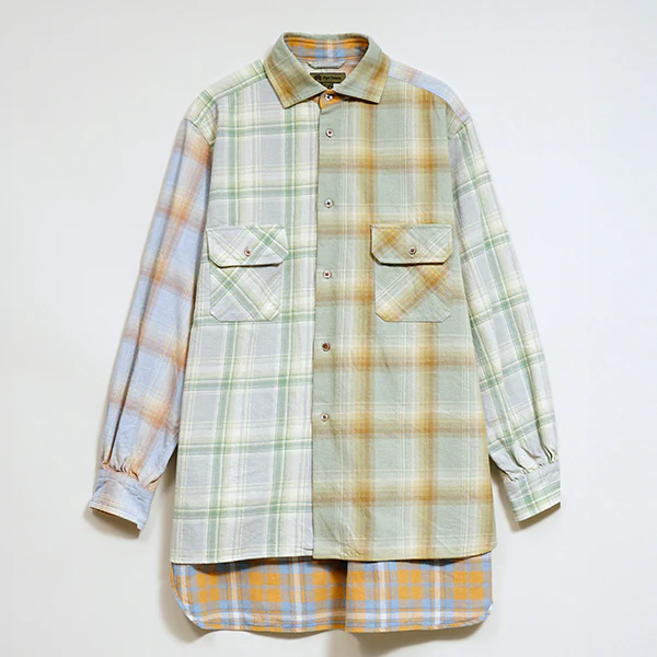 GRANDPA SHIRT CRAZY PATTERN / CHECK