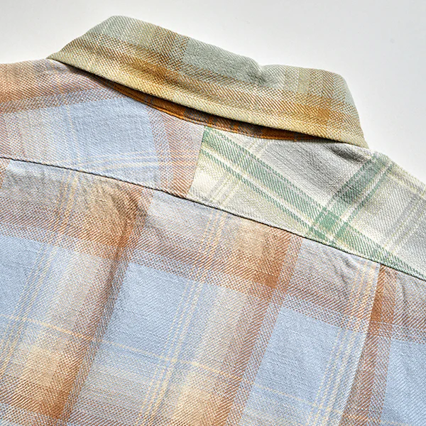 GRANDPA SHIRT CRAZY PATTERN / CHECK - Image 4