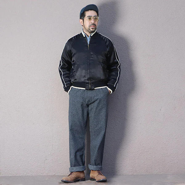HARPER HOT IRONS / SPEED BUG CUSTOM MODEL / 1940-1950s STYLE CAR CLUB JACKET - Image 13