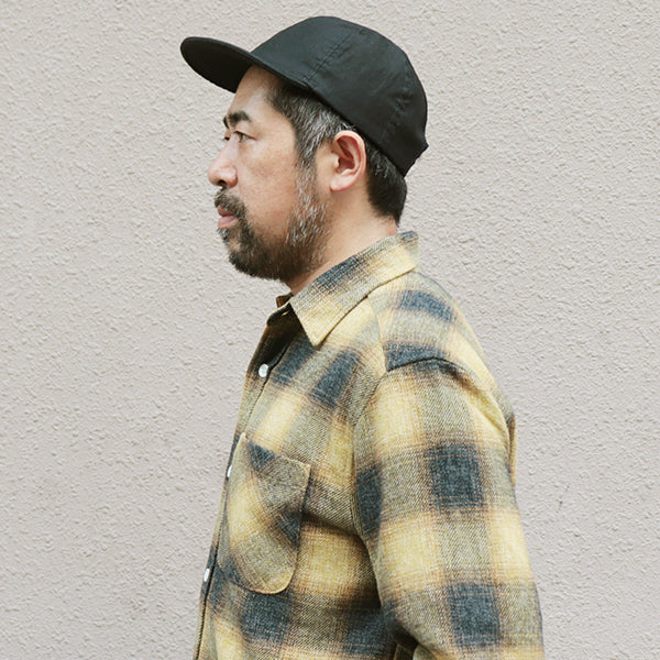 HAT CORDCLOTH / BLACK / MECHANIC CAP - Image 7