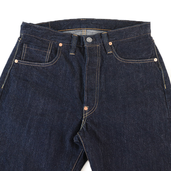 IN THE SECOND HALF OF 1945 WORLD WAR II MODEL / 5 POCKET JEANS / 14oz INDIGO DENIM / ONE WASH MODEL - Image 11
