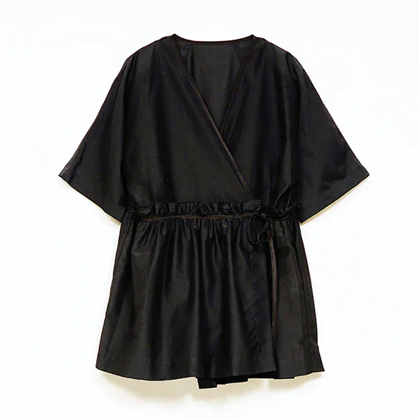 INDIAN CACHE COEUR BLOUSE / BLACK - Image 6