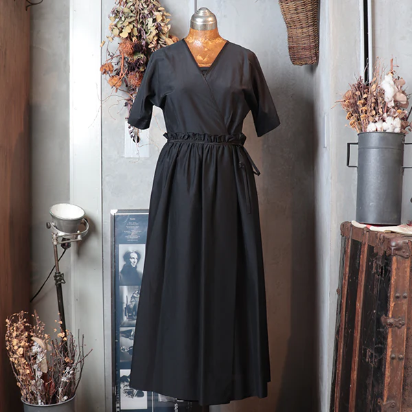 INDIAN CACHE COEUR DRESS / BLACK - Image 2