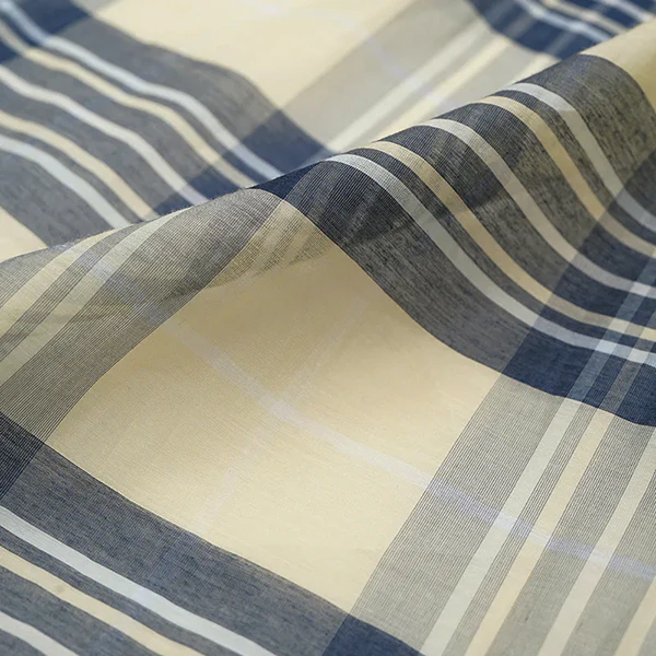 INDIAN CACHE COEUR DRESS CHECK / BLUE - Image 11