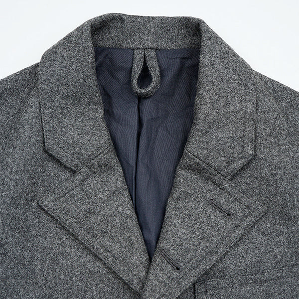 LE5 SANDY IRVINE JACKET / FOX BROTHERS / GRAY - Image 4