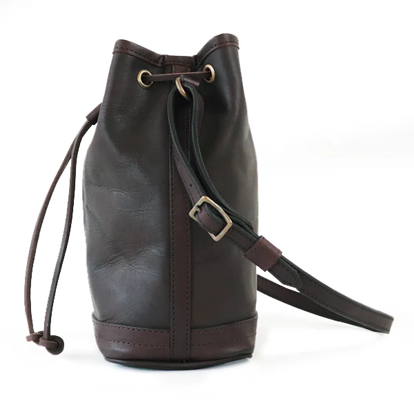 LEATHER WANDER PURSE BAG SMALL / BLACK - Image 3