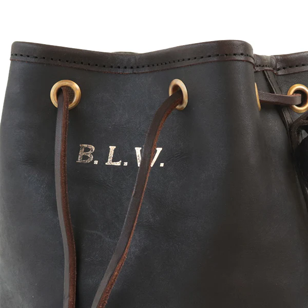 LEATHER WANDER PURSE BAG SMALL / BLACK - Image 7
