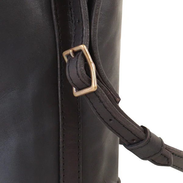 LEATHER WANDER PURSE BAG SMALL / BLACK - Image 9