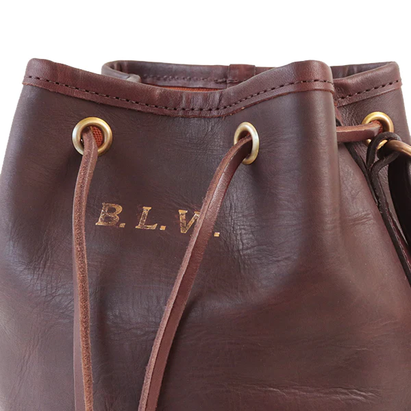 LEATHER WANDER PURSE BAG SMALL / BROWN - Image 8