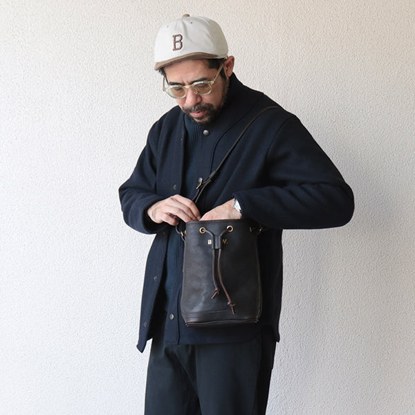 LEATHER WANDER PURSE BAG SMALL / OLIVE - Image 16