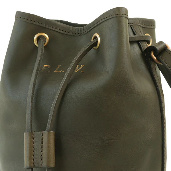 LEATHER WANDER PURSE BAG SMALL / OLIVE - Image 7
