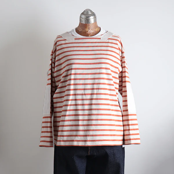 LIMITED COLOR / FRENCH BASQUE LONG SLEEVE / ORANGE - Image 5