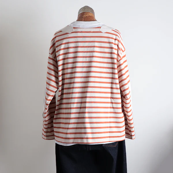 LIMITED COLOR / FRENCH BASQUE LONG SLEEVE / ORANGE - Image 7