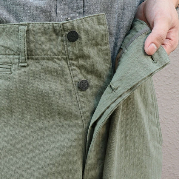 LIMITED EDITION / M43 MODIFY MIX PANT / SZ HERRINGBONE / GREEN - Image 12