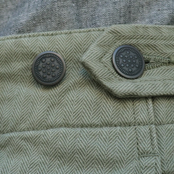LIMITED EDITION / M43 MODIFY MIX PANT / SZ HERRINGBONE / GREEN - Image 13
