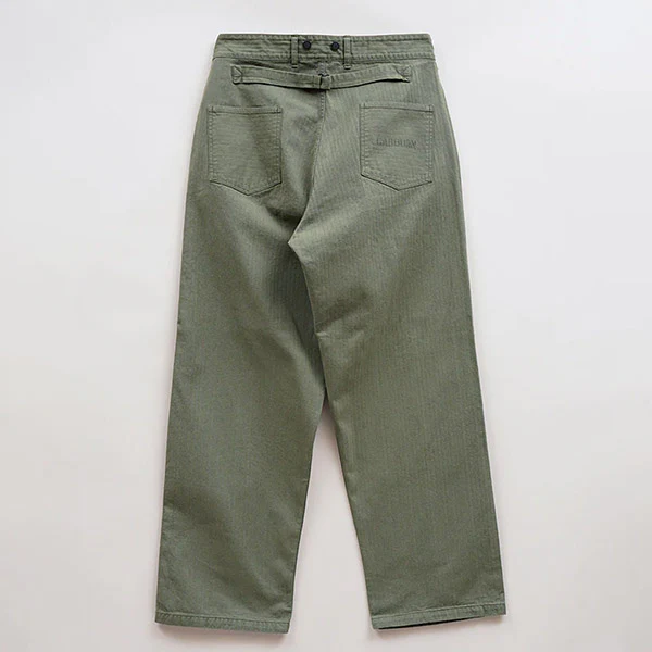 LIMITED EDITION / M43 MODIFY MIX PANT / SZ HERRINGBONE / GREEN - Image 8
