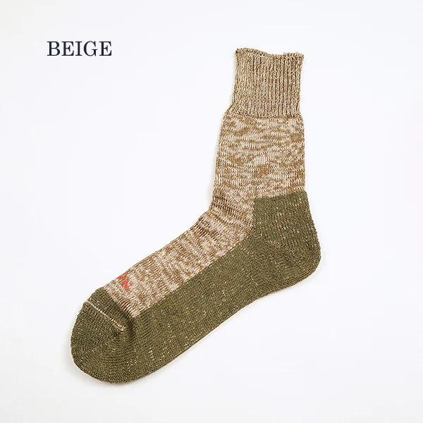 LINEN COTTON PILE SOCKS / 2025SS MODEL - Image 4