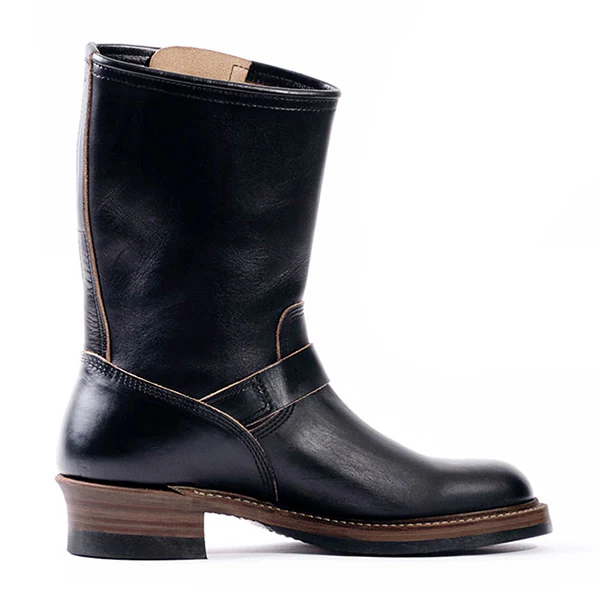WABASH ENGINEER BOOTS / HORWEEN LEATHER CXL / BLACK - Image 5