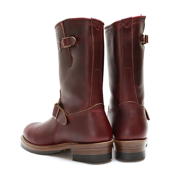 WABASH ENGINEER BOOTS / HORWEEN LEATHER CXL / BURGUNDY - Image 3
