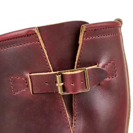 WABASH ENGINEER BOOTS / HORWEEN LEATHER CXL / BURGUNDY - Image 4
