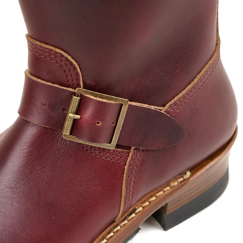WABASH ENGINEER BOOTS / HORWEEN LEATHER CXL / BURGUNDY - Image 5