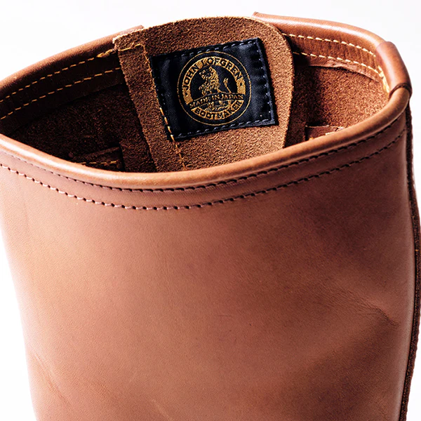 WABASH ENGINEER BOOTS / BADALASSI CARLO LEATHER / COGNAC - Image 10