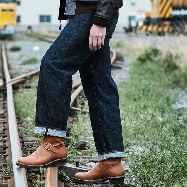 WABASH ENGINEER BOOTS / BADALASSI CARLO LEATHER / COGNAC - Image 13