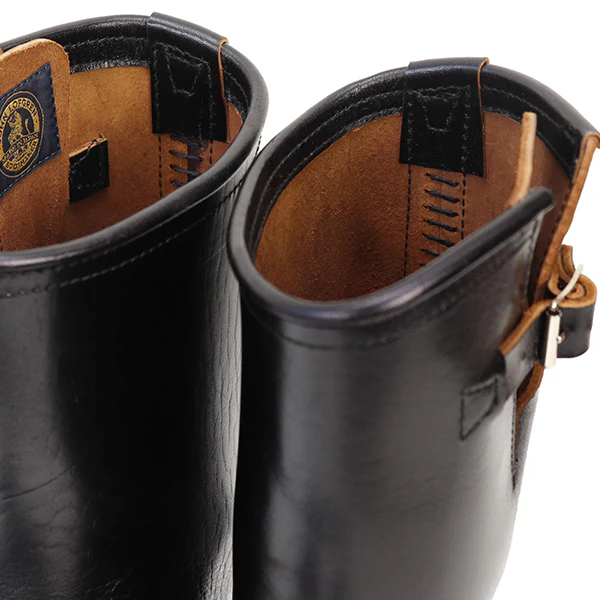 WABASH ENGINEER BOOTS / SHINKI HIKAKU HORSEBUTT / BLACK - Image 7