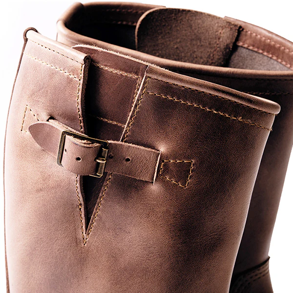 WABASH ENGINEER BOOTS / HORWEEN LEATHER CXL / NATURAL - Image 8