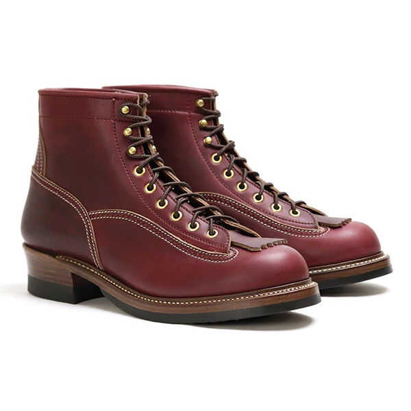 DONKEY PUNCHER BOOTS / HORWEEN LEATHER CXL / BURGUNDY