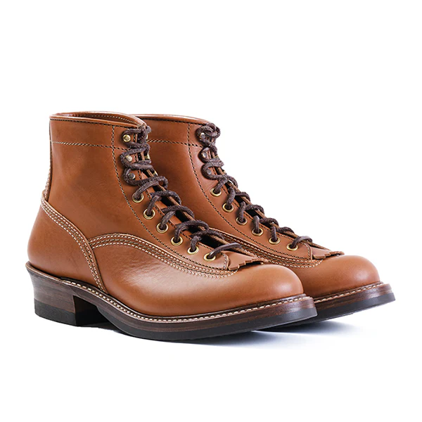 DONKEY PUNCHER BOOTS / BADALASSI CARLO LEATHER / COGNAC