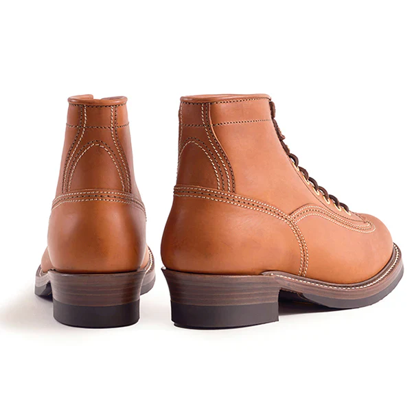 DONKEY PUNCHER BOOTS / BADALASSI CARLO LEATHER / COGNAC - Image 5