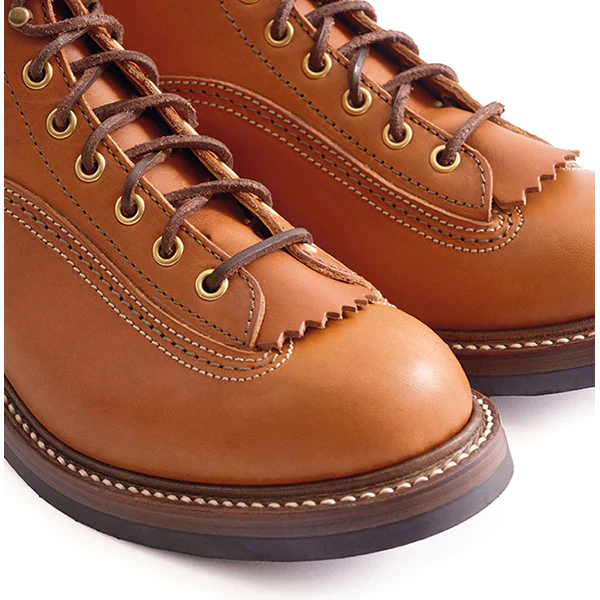 DONKEY PUNCHER BOOTS / BADALASSI CARLO LEATHER / COGNAC - Image 8