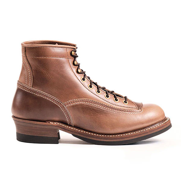 DONKEY PUNCHER BOOTS / HORWEEN LEATHER CXL / NATURAL - Image 4